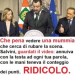 Berlusconi Meloni e Salvini