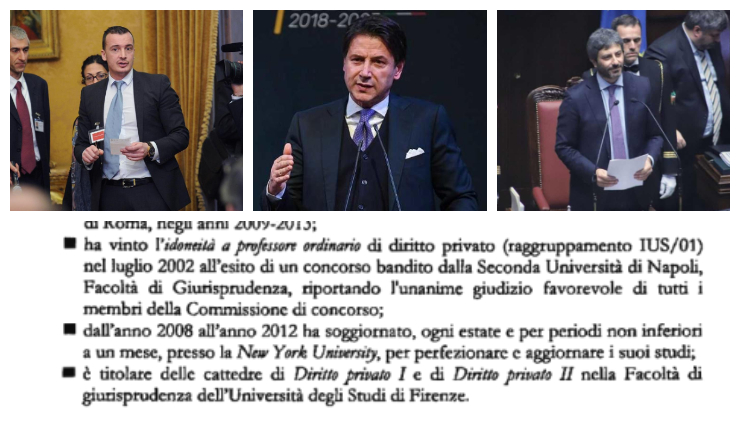 Conte Casalino Fico e curriculum